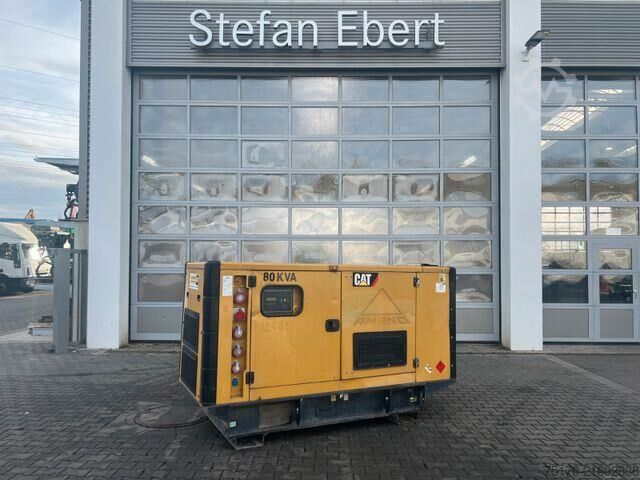 Baumaschine CAT DE88E3 / Stromerzeuger / 80KVA / 2015 / 14.180h