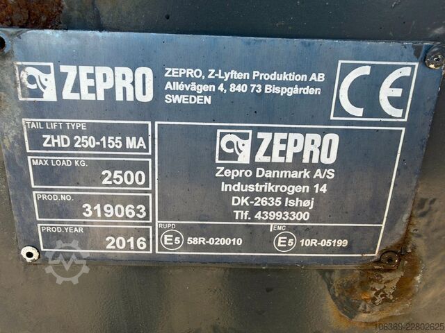 Kühlkoffer-LKW VOLVO FE320 6x2*4 Chereau Carrier Supra 1250 Euro 6