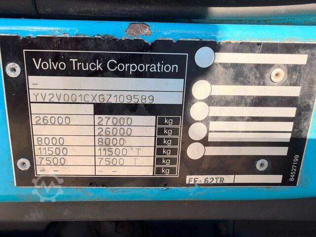 Kühlkoffer-LKW VOLVO FE320 6x2*4 Chereau Carrier Supra 1250 Euro 6