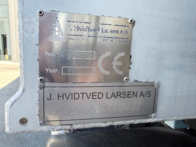 Saugwagen SCANIA G450 8x2*6 Hvidtved Larsen SuperFlex 414 6" JHL