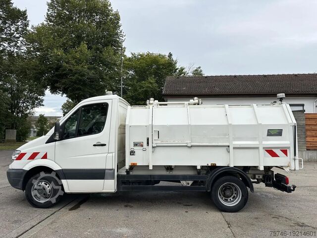 Refuse collection vehicle Mercedes-Benz 515 CDI Müllpresswagen Seitenlader Klima