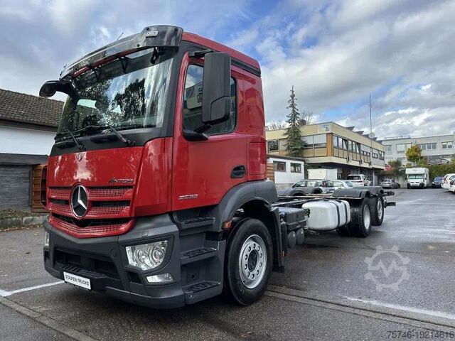 Chassis with cab Mercedes-Benz 2532 LL 6x2 LANGES Fahrgestell Intarder Lenkachse