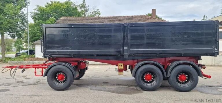 Tipper Reisch 3- Achs 3-Seiten 20 m³ Kippanhänger Alu/Stahl 3...