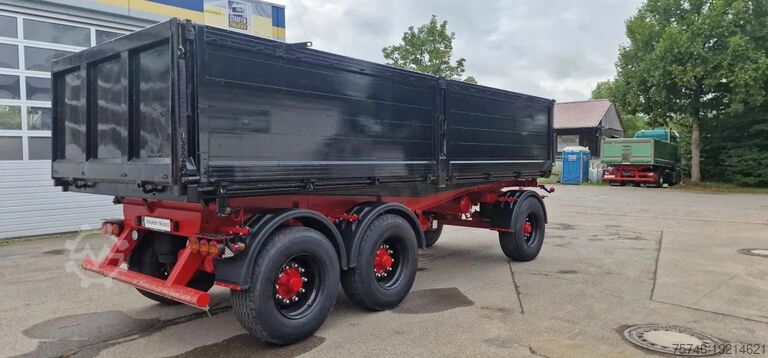 Tipper Reisch 3- Achs 3-Seiten 20 m³ Kippanhänger Alu/Stahl 3...