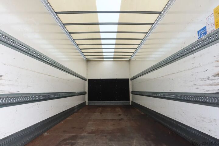 Box body DAF LF 290 Bak+Klep 1500 kg