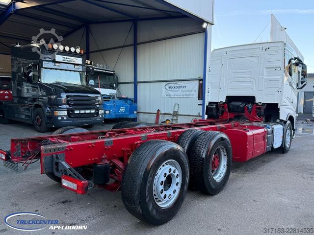 Chassis cab Volvo FH 750 Stuuras, Naafreductie, Euro 6, Luchtvering