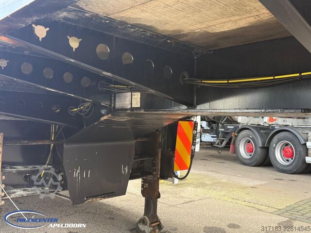 Semi low loader DAMM SE-54M 40 Ton laadvermogen, Laadrampen, ROR assen