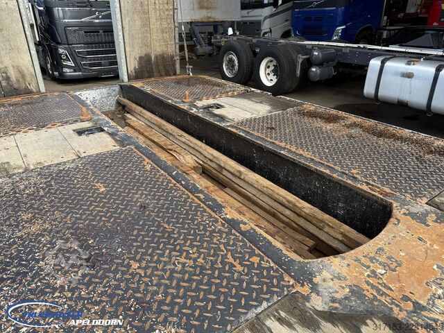 Semi low loader DAMM SE-54M 40 Ton laadvermogen, Laadrampen, ROR assen