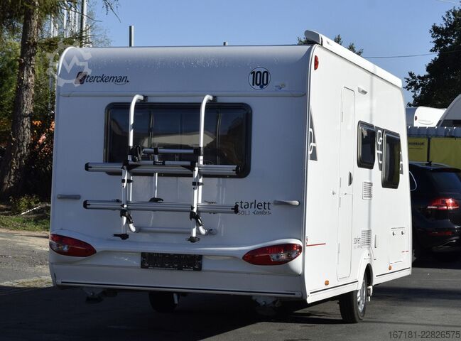 Wohnwagen STERCKEMAN Starlet Comfort 450 LJ mit Mover und Markise