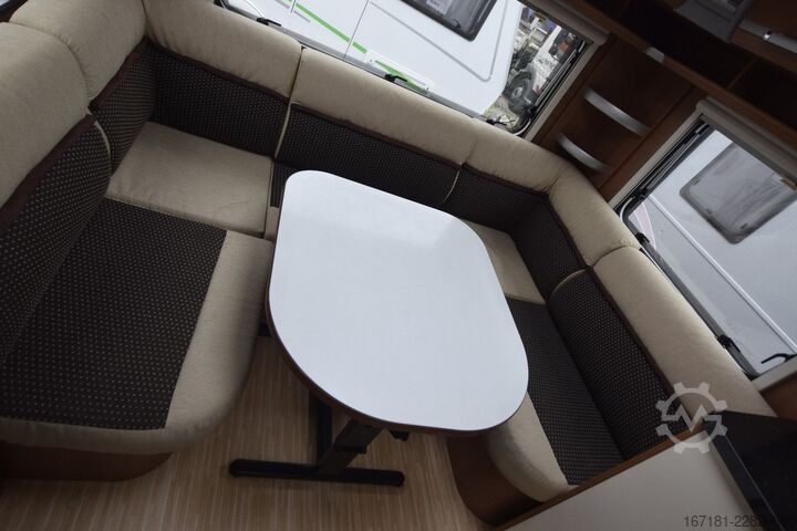 Wohnwagen LMC Musica 470 D mit Mover und Markise