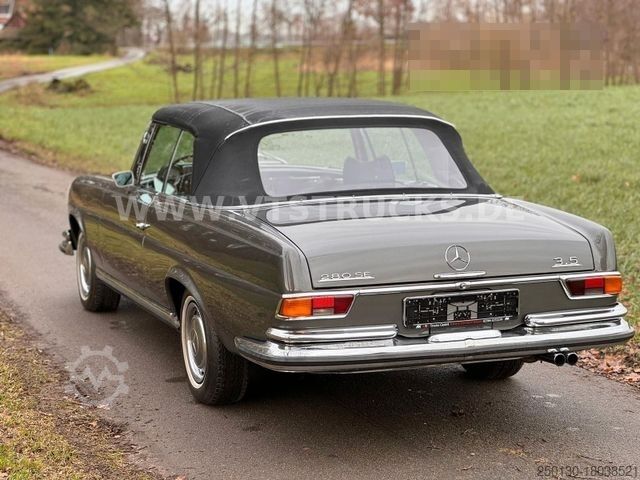 Van MERCEDES-BENZ 280 SE/9 3.5 W11 Cabriolet Bj.1970