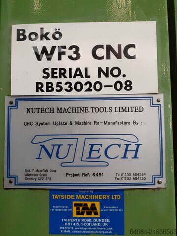 Fräsmaschine BOKÖ F30 CNC (4 axis)