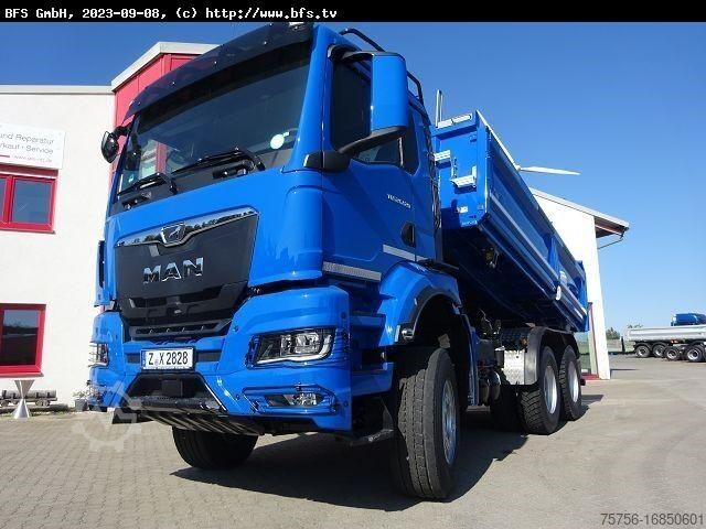Dreiseitenkipper LKW MAN TGS (TG3) 26.520 6x4 BB CH Bordmatik links, 3-Se