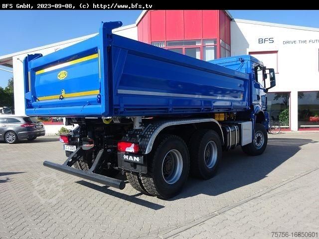 Dreiseitenkipper LKW MAN TGS (TG3) 26.520 6x4 BB CH Bordmatik links, 3-Se