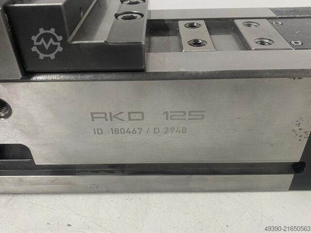 NC Hochdruckspanner, Hochdruckschraubstock, NC Präzisions-Maschinenschraubstock, NC Maschinenschraub RÖHM RKD-125