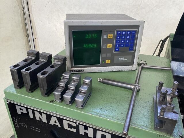 L + Z Drehmaschine mit Digitalanzeige / Ø 520 x 1500 mm, Drehbank PINACHO L-11/260