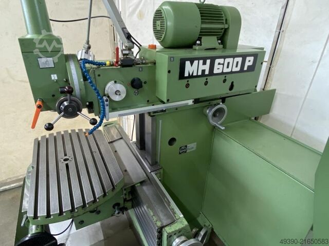 Univ. Werkzeugfräsmaschine mit HEIDENHAIN TNC 131, Universal Fräsmaschine MAHO MH 600 P