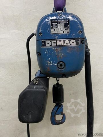Elektro-Kettenzug, Kran 125 kg mit Feinhub, Elektrohubwerk, Elektrischer Kettenzug, Elektrokettenzug DEMAG PK1N-F