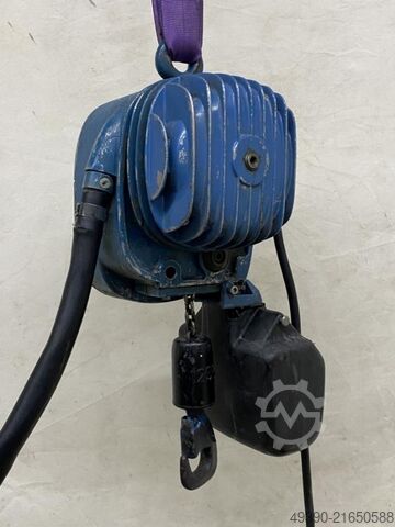 Elektro-Kettenzug, Kran 125 kg mit Feinhub, Elektrohubwerk, Elektrischer Kettenzug, Elektrokettenzug DEMAG PK1N-F