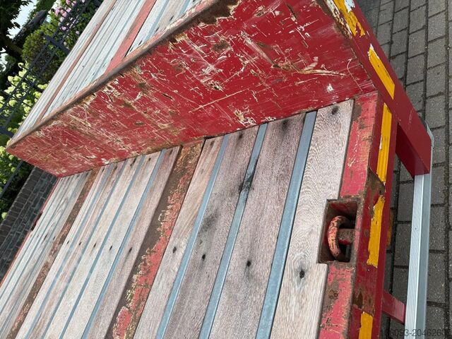 Semi low-loader Van Hool 3 ass semie dieplader