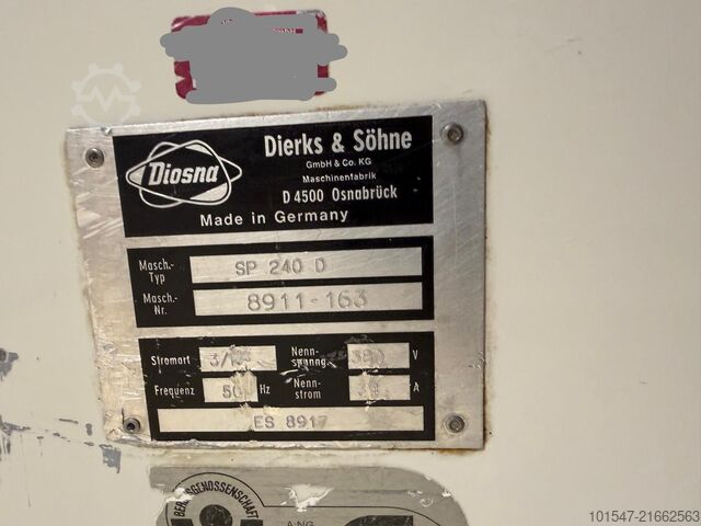 Spiral mixer Diosna SP 240 D