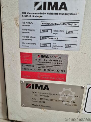 Bearbeitungszentrum mit Durchlauf Ima CNC Bima CUT