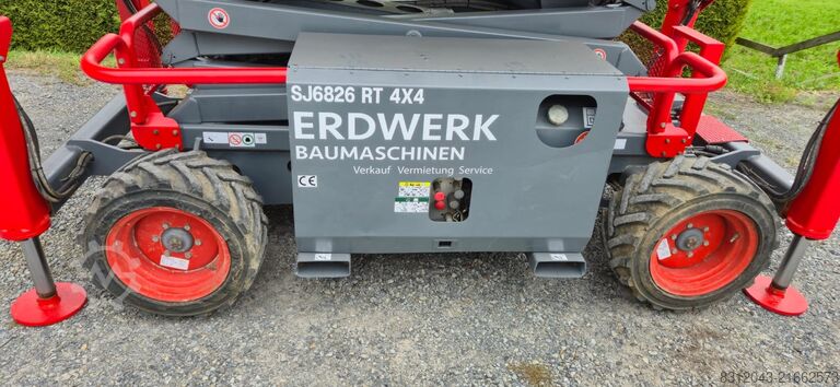 Selbstfahrende Arbeitsbühne Skyjack SJ6826RT