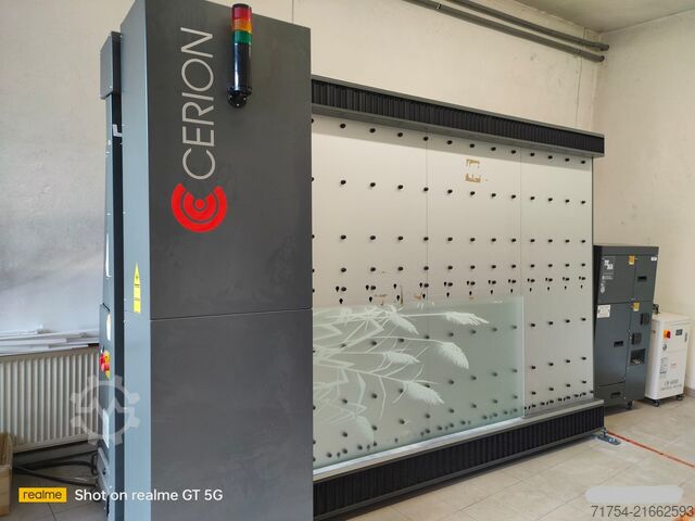 Vertikale Lasergravurmaschine CERION CERION LASER GmbH 