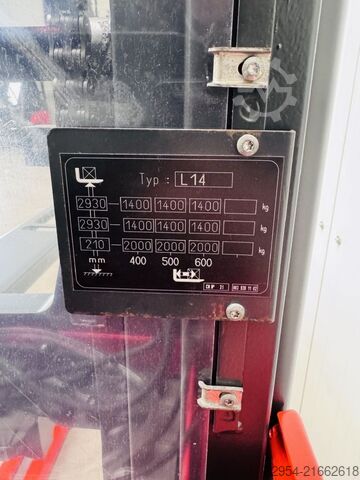 Hochhubwagen Linde L 14 i Initalhub