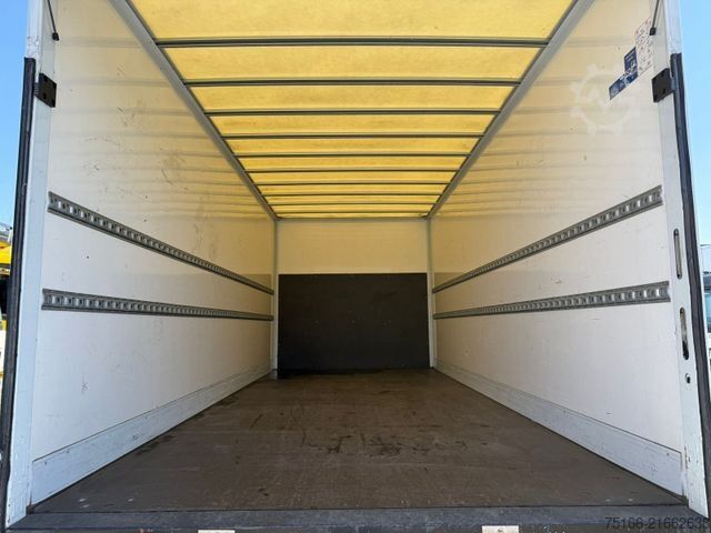 Transporter mit Koffer MERCEDES-BENZ ATEGO 818 L Koffer 6,10 m LBW 1 to.*AHK*EURO 6 E
