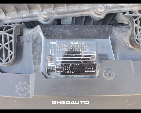 Kleinbus IVECO DAILY 35C14 2.3 CASSONE RIBALTABILE