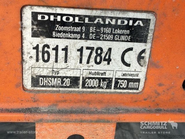 Kühlauflieger Schmitz Cargobull Tiefkühler Standard Ladebordwand