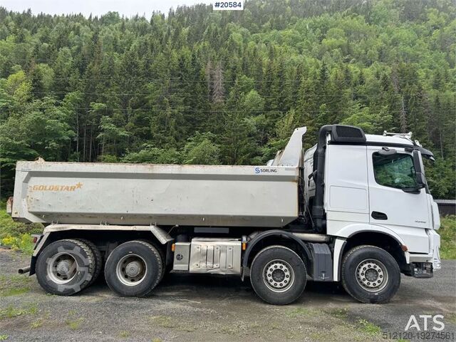 Tipper Mercedes-Benz Arocs 3258 8x4 Tipper Truck – Low Mileage!