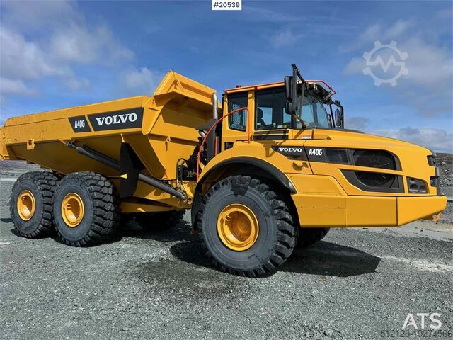 Dumper Volvo A40G Dump Truck 6x6. WATCH VIDEO