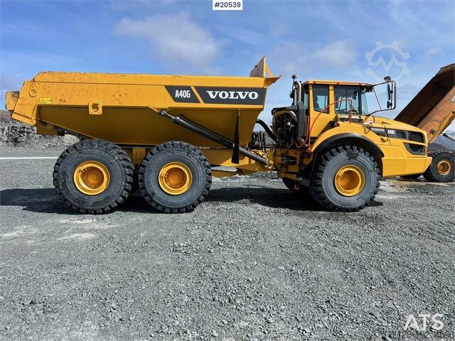Dumper Volvo A40G Dump Truck 6x6. WATCH VIDEO