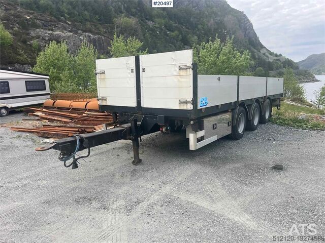 Flatbed Nor-Slep 3 Akslet
