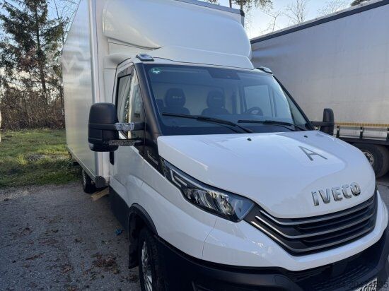 Box truck IVECO 35S16 LUFTFEDERUNG AUTOMATIK LBW AHK