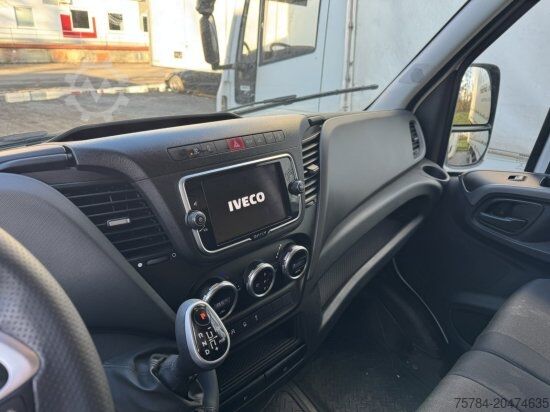 Box truck IVECO 35S16 LUFTFEDERUNG AUTOMATIK LBW AHK