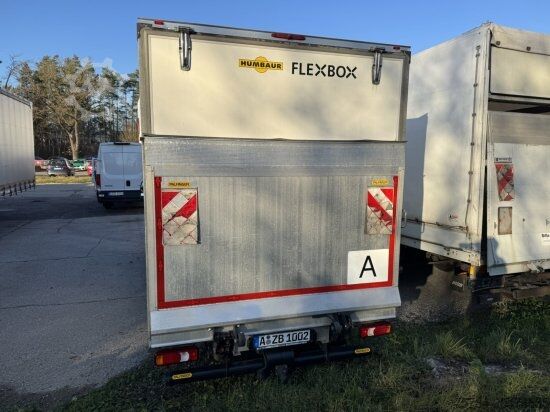 Box truck IVECO 35S16 LUFTFEDERUNG AUTOMATIK LBW AHK