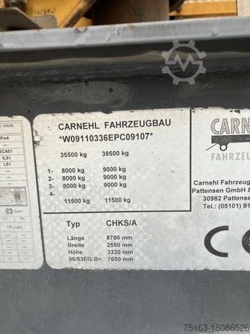 Tipper semitrailer CARNEHL Kippauflieger CHKS / A Kippauflieger