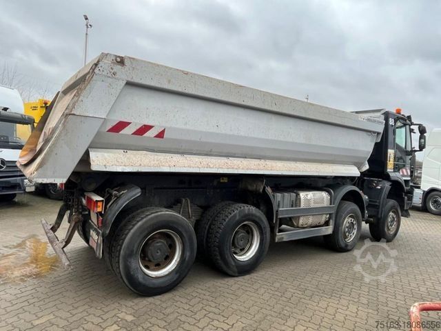 Tipper truck IVECO TRACKER AD450TW 4 Achs Muldenkipper Meiller
