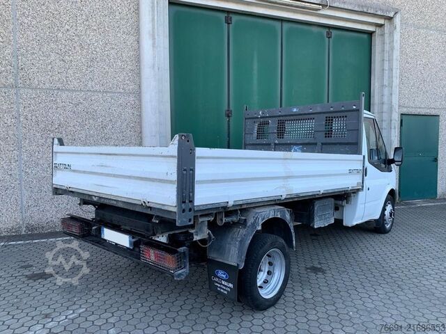 Transporter mit Kipper Ford Transit 350 - Ribaltabile Trilaterale