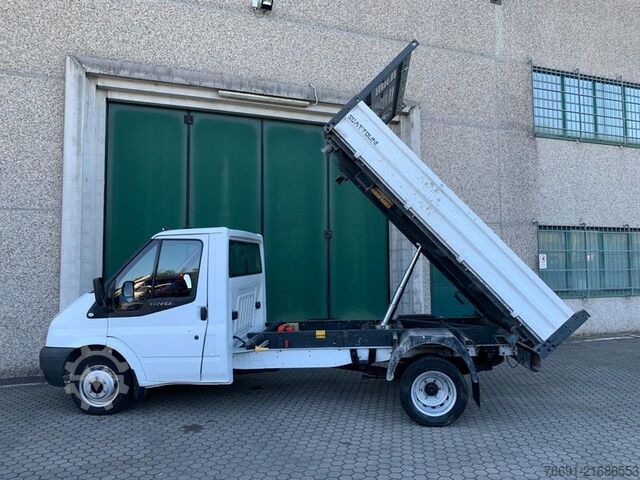 Transporter mit Kipper Ford Transit 350 - Ribaltabile Trilaterale