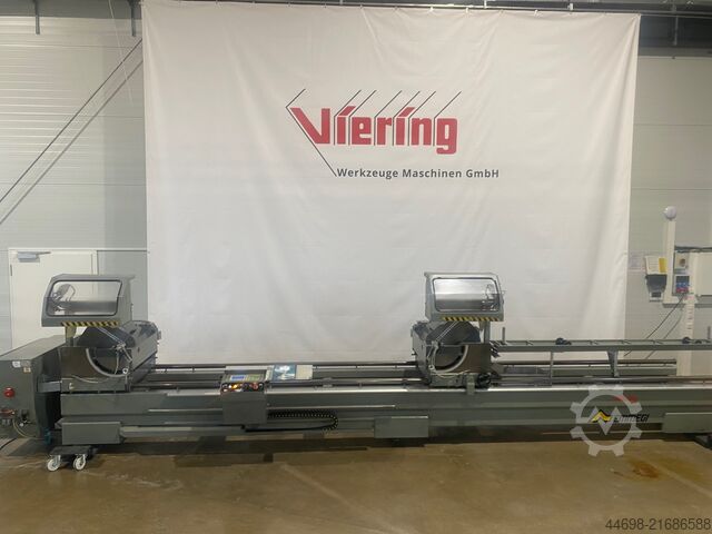 Double mitre saw for aluminium profiles Emmegi Twin Libra