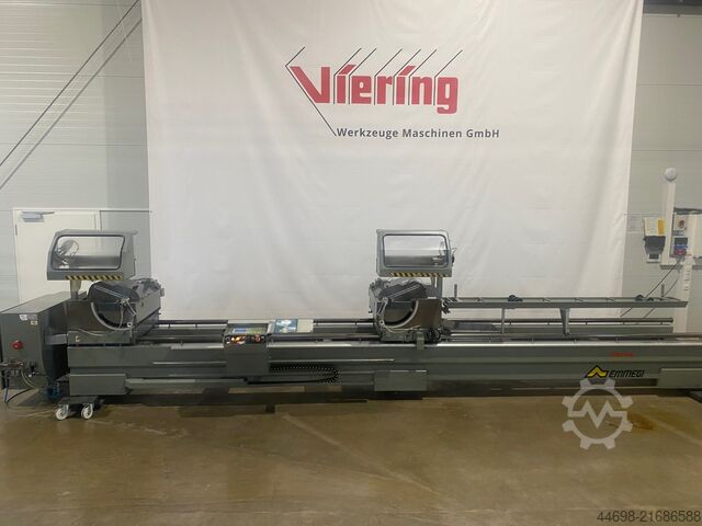Double mitre saw for aluminium profiles Emmegi Twin Libra