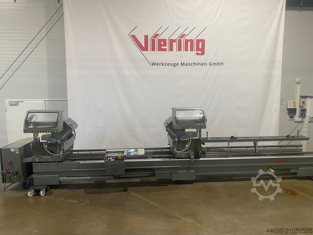 Double mitre saw for aluminium profiles Emmegi Twin Libra