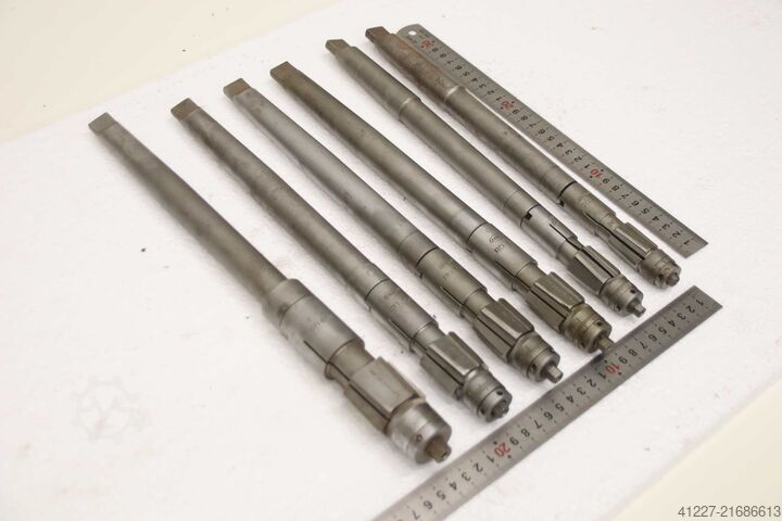 Maschinenreibahlen MK3 6 Stück Kahaco RD Ø 24 bis 38 mm einstellbar