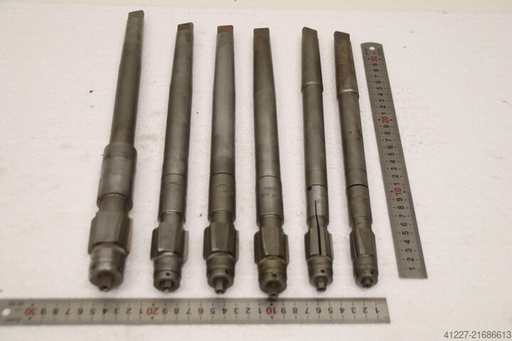 Maschinenreibahlen MK3 6 Stück Kahaco RD Ø 24 bis 38 mm einstellbar