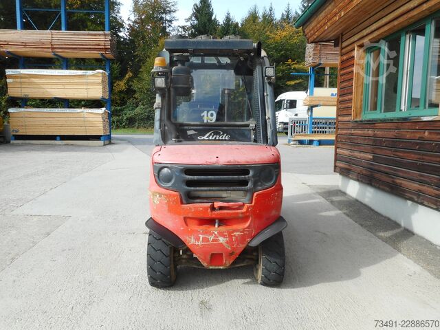 Gabelstapler Linde H30D-01 Triplex + SS + Klima