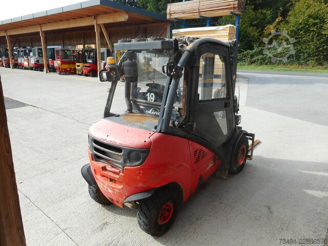 Gabelstapler Linde H30D-01 Triplex + SS + Klima